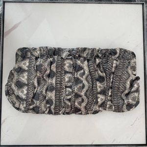 Express Lizard Clutch Bag